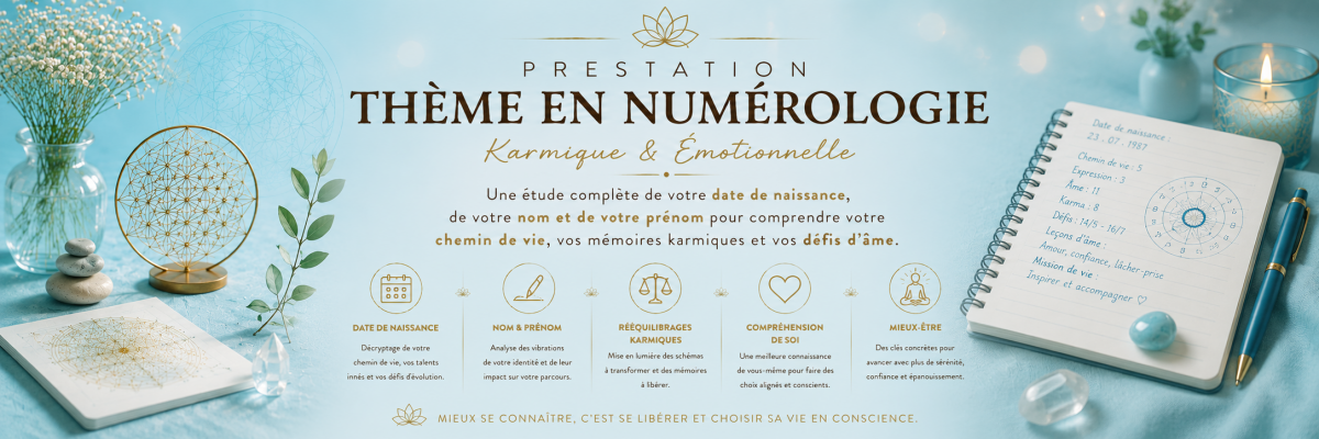 prestation numérologie thème - eliricdaozen